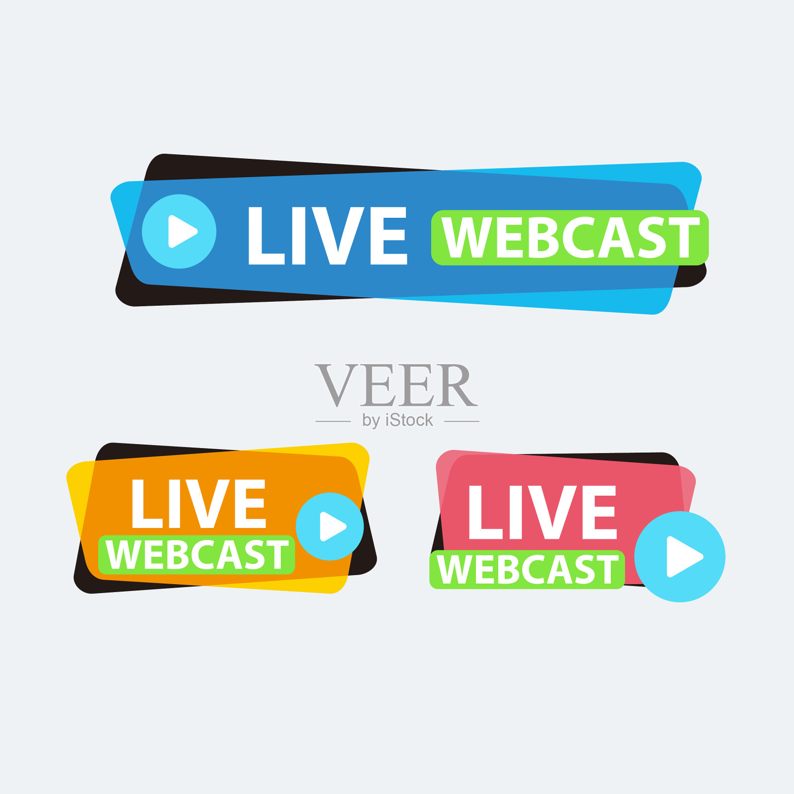 现场研讨会按钮插画图片素材