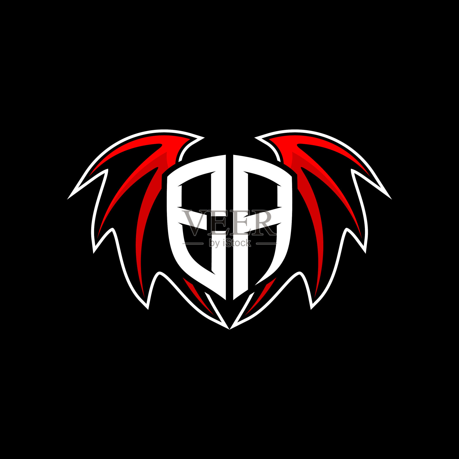 字母一个初始标志模板与a插画图片素材