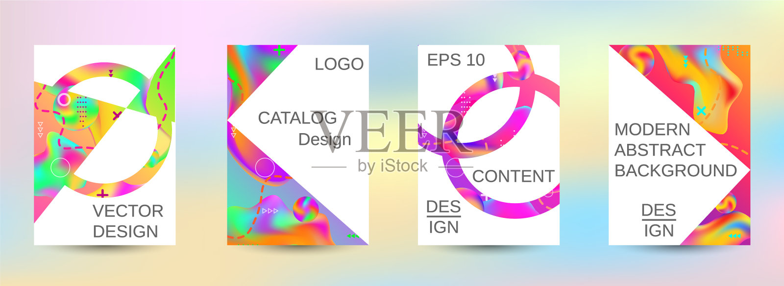 创造性的流体背景插画图片素材