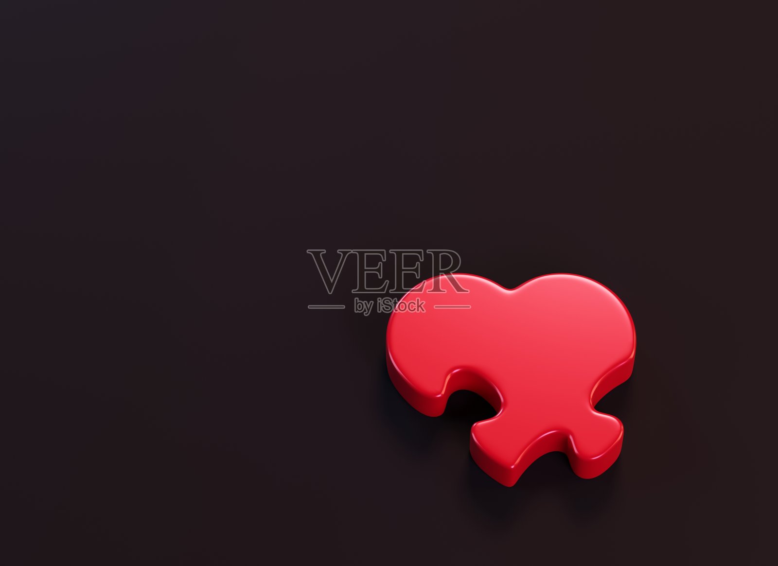 拼图心形渲染照片摄影图片