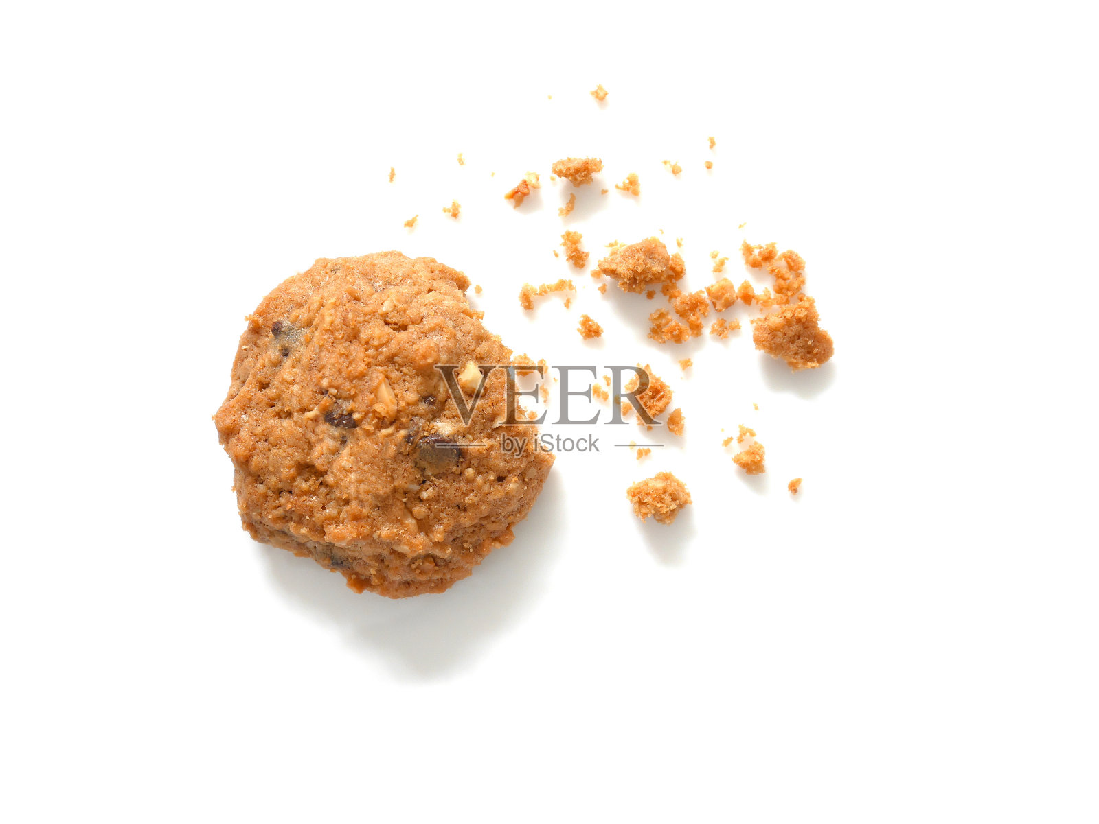 面包屑燕麦饼干照片摄影图片