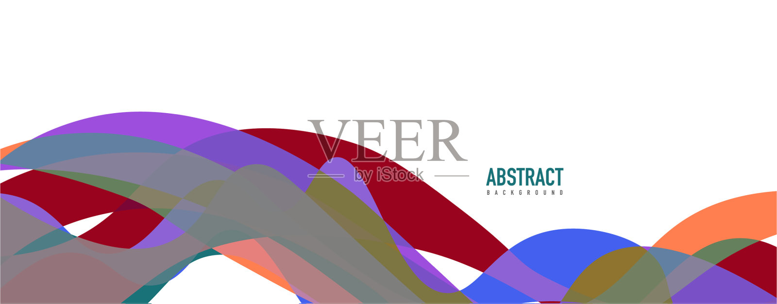 流体波彩色抽象背景动态插画图片素材