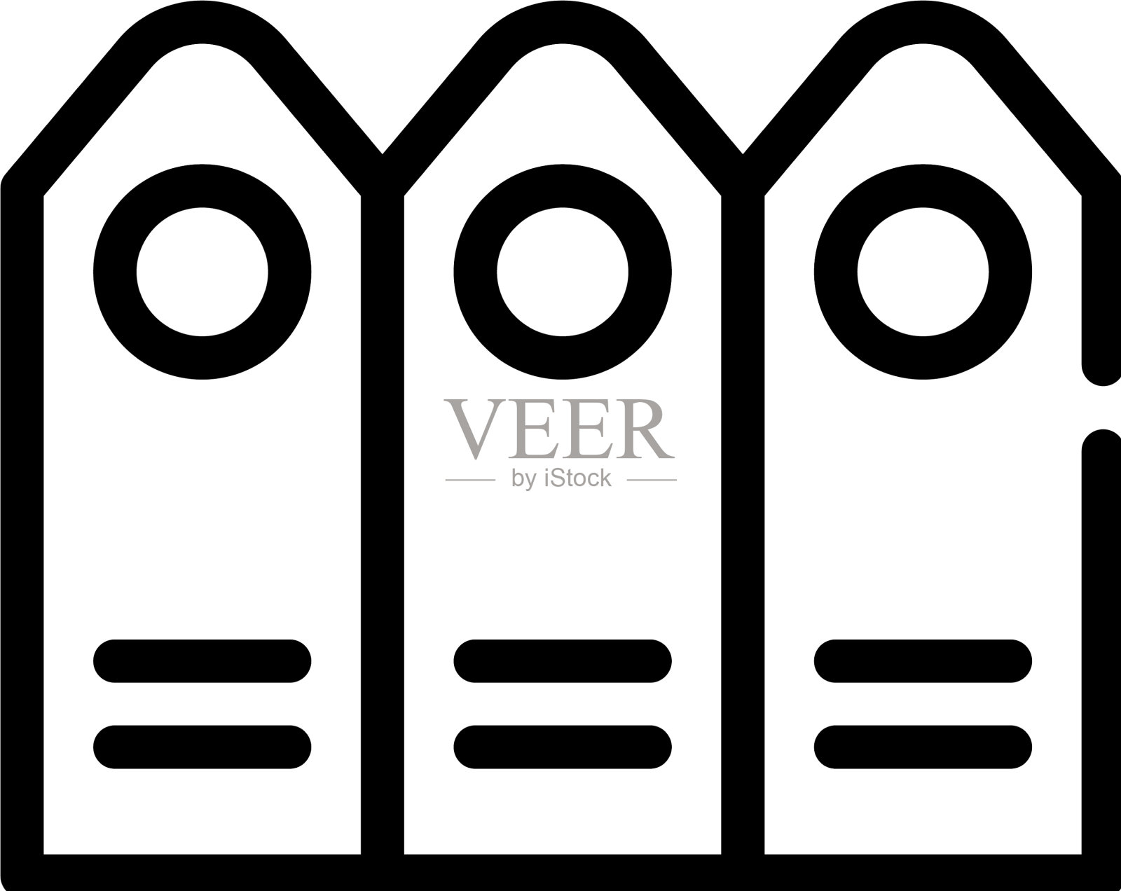 污染等级线图标符号图标素材