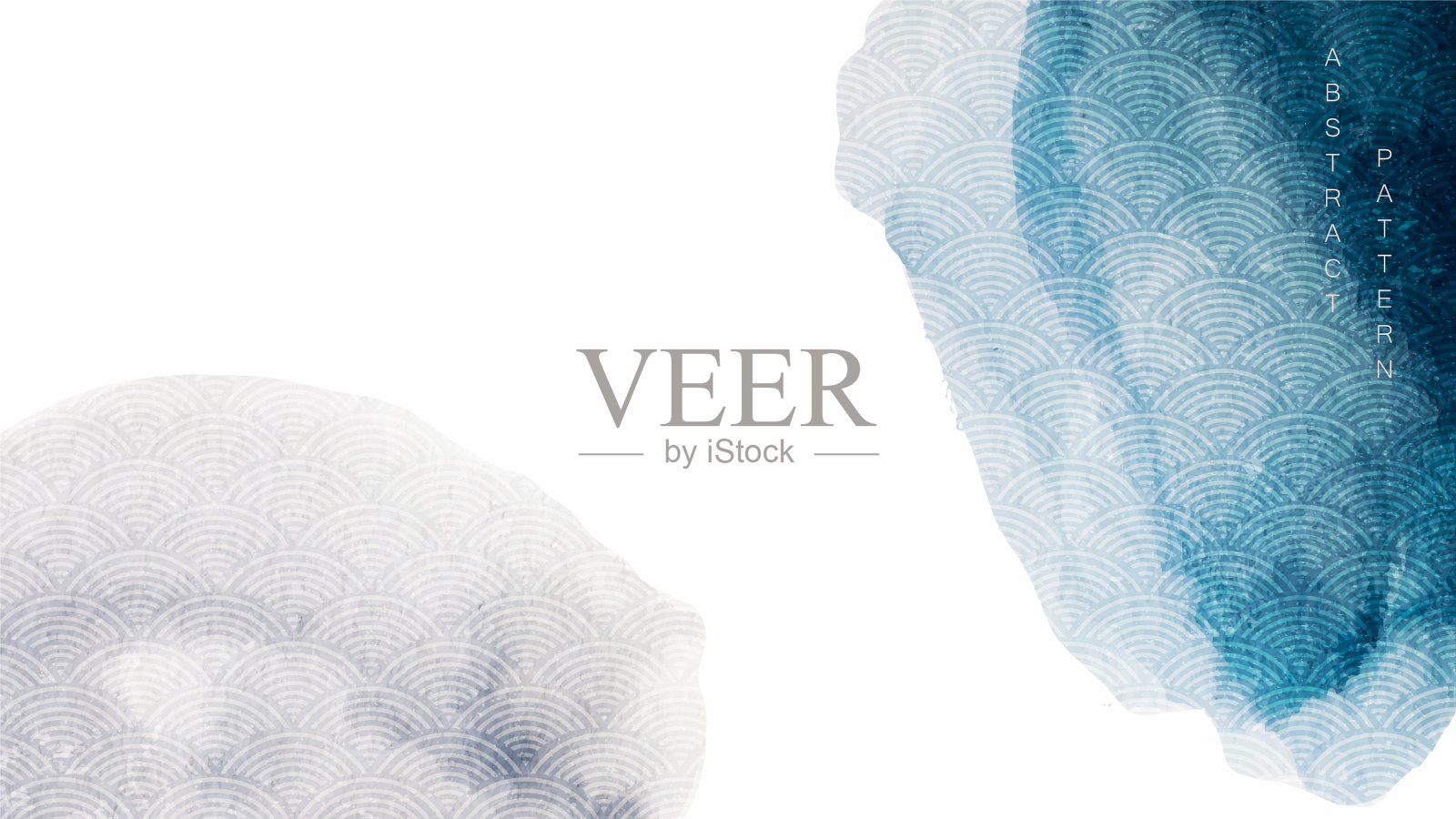 抽象艺术背景与水彩纹理插画图片素材