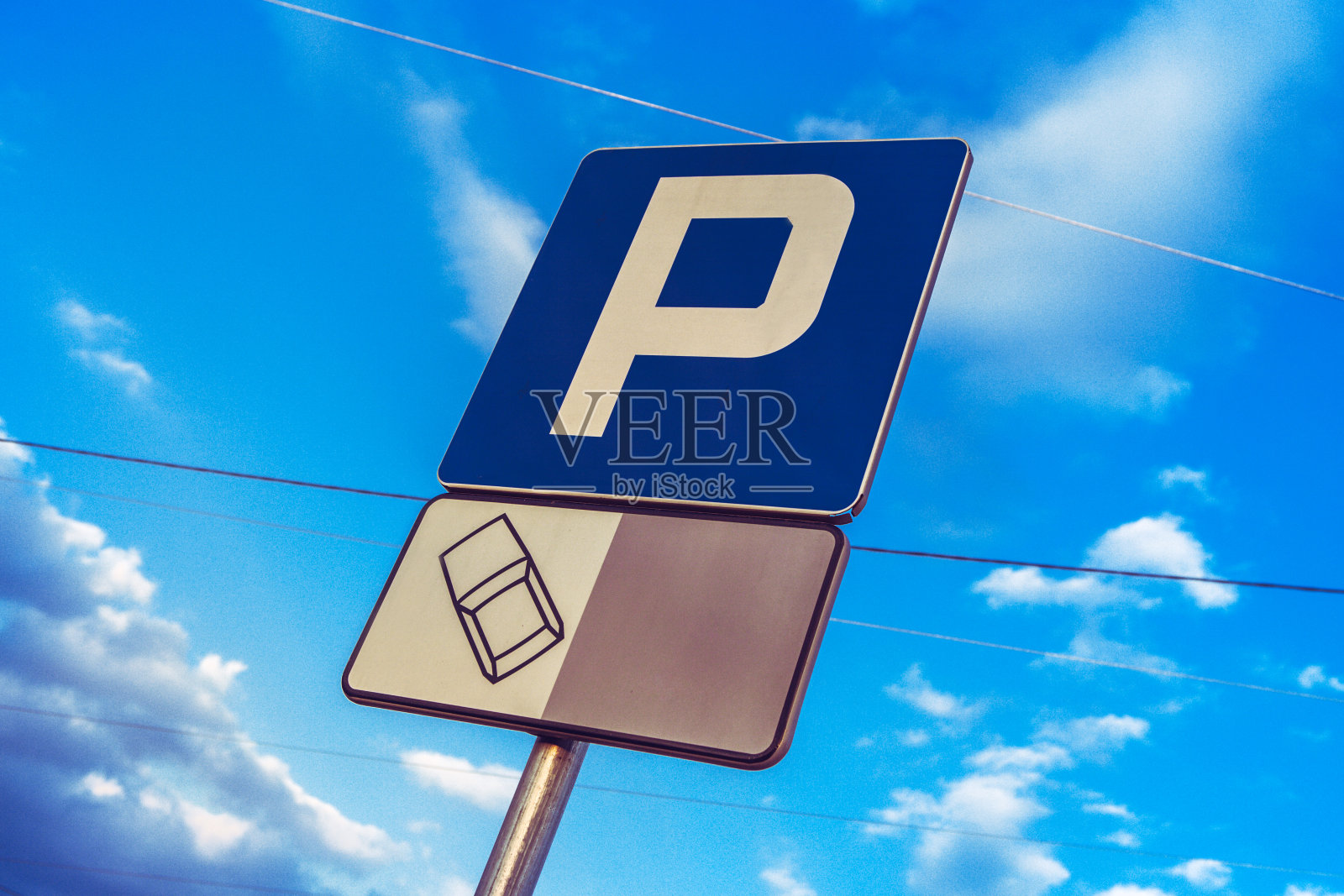 停车标志照片摄影图片