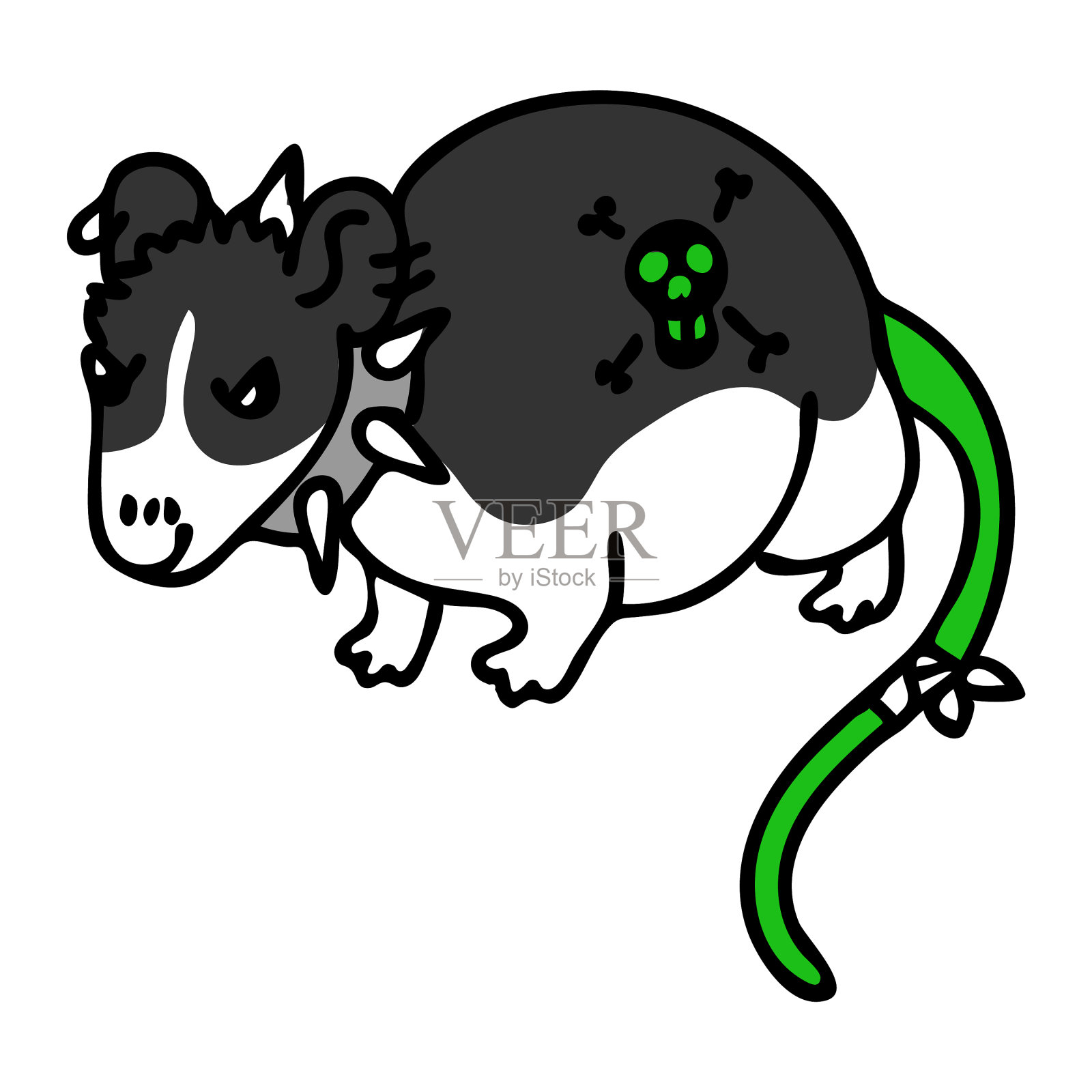 朋克摇滚鼠标剪贴画设计元素图片