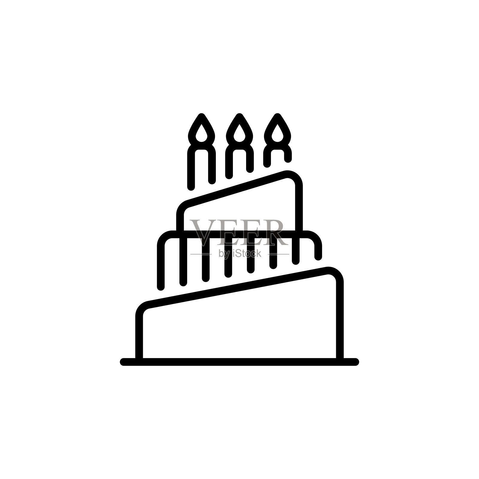 蛋糕插画图片素材