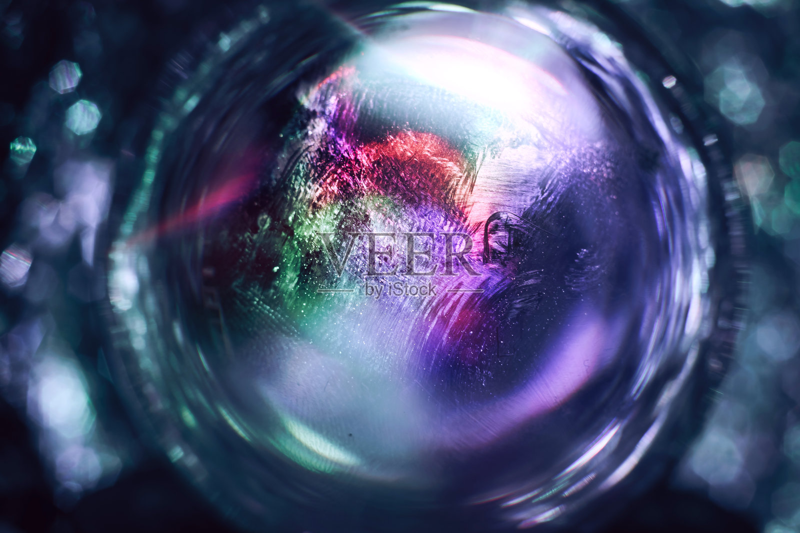 美丽的抽象超现实纹理上的轻粉黑色魔法。背景图案设计。微距摄影的看法。照片摄影图片