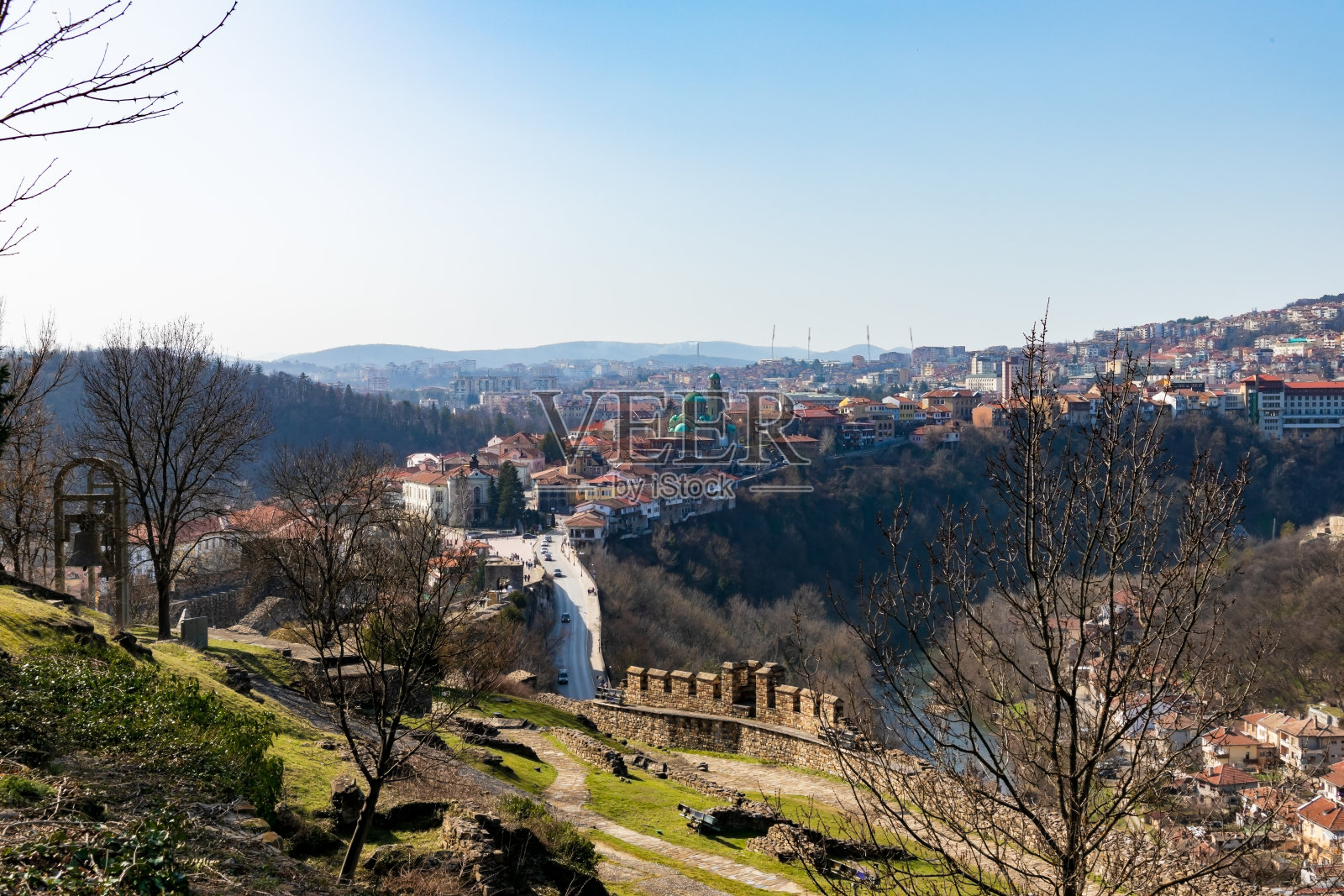 照片的Veliko Tarnovo城市照片摄影图片