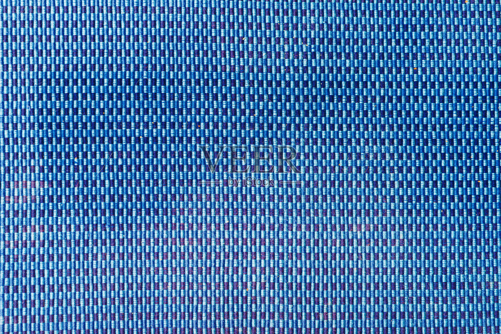 近距离照片的蓝色布纹理照片摄影图片