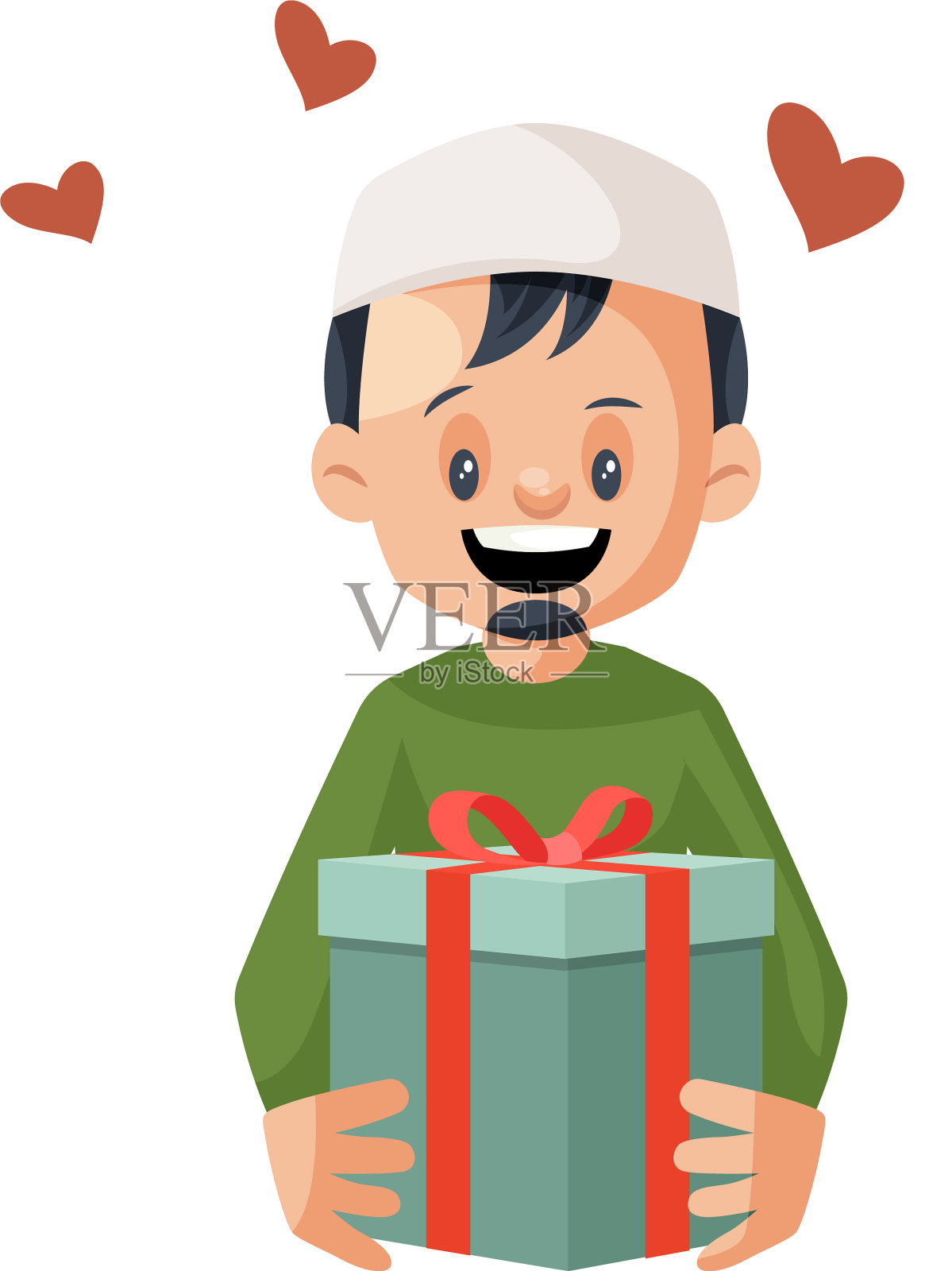 穆斯林男孩设计元素图片