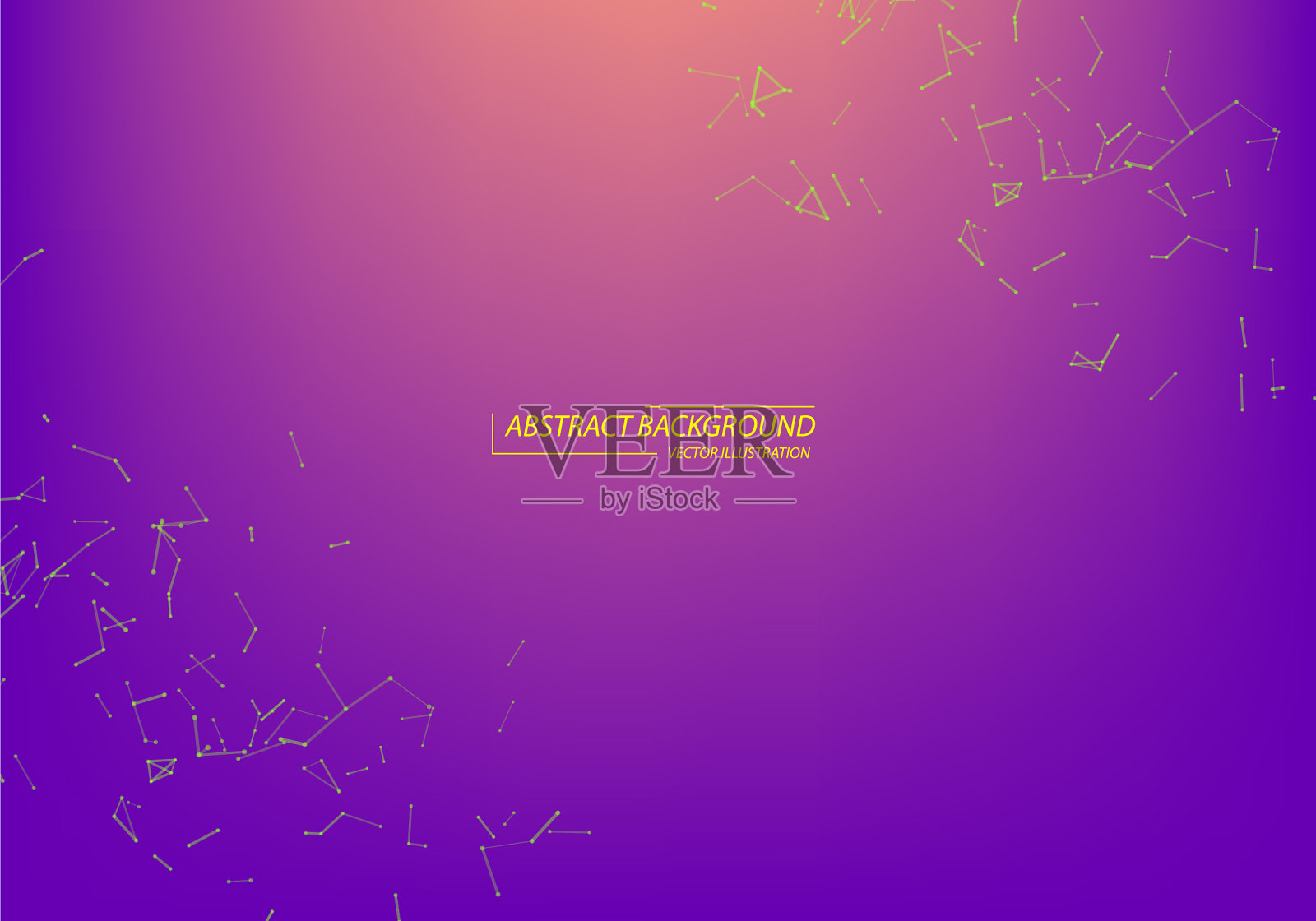 技术和连接主题亮顶点插画图片素材