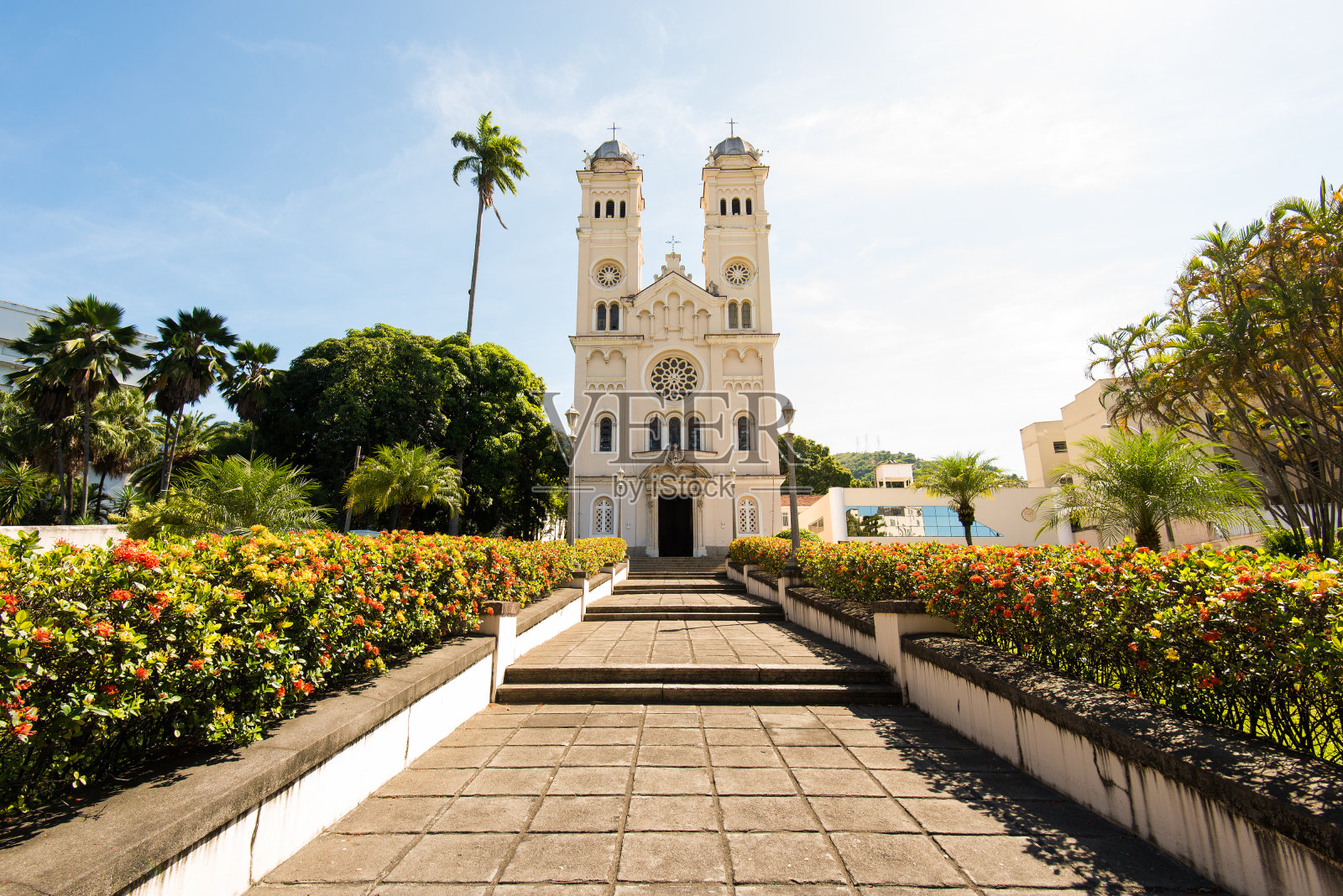 里约热内卢天主教堂 Fasade照片摄影图片