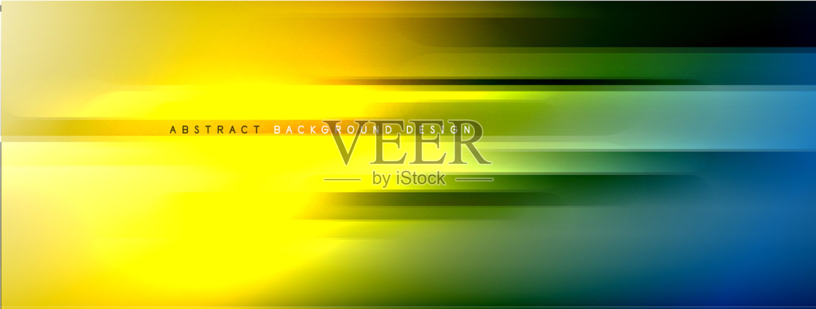 运动概念霓虹闪亮的线条液体颜色插画图片素材