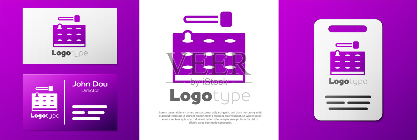 标志型街机游戏机与锤子图标图标素材