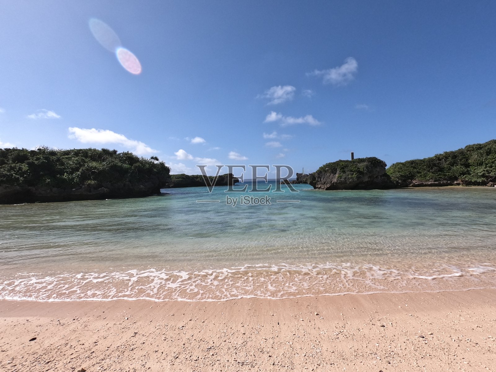 宫古岛的海滩照片摄影图片