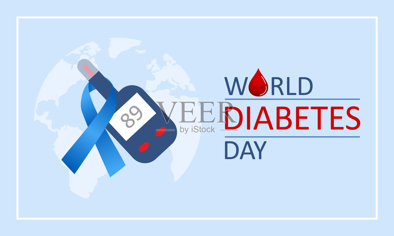 世界糖尿病日插图插画图片素材