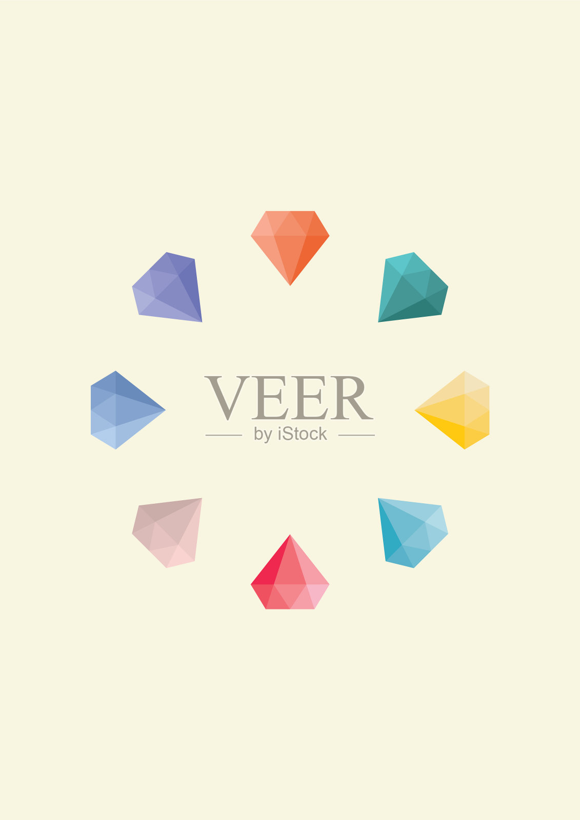 钻石插画图片素材