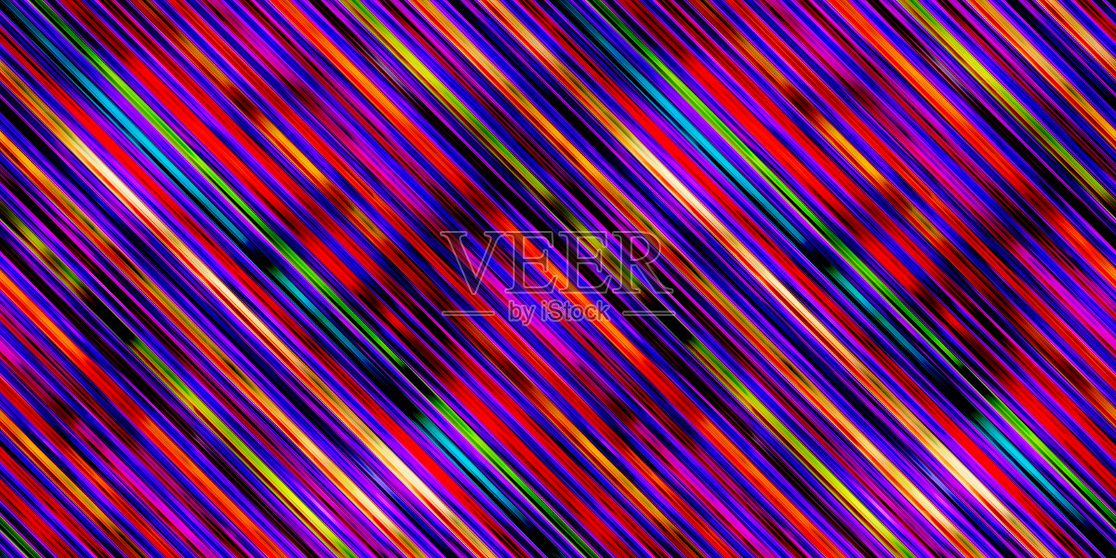 纹理抽象流畅，亮丽亮丽，色彩丰富插画图片素材