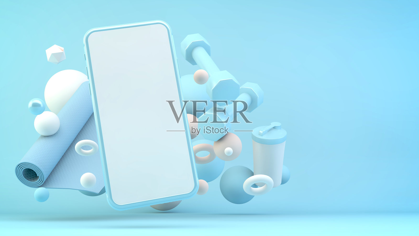 健身应用模拟照片摄影图片