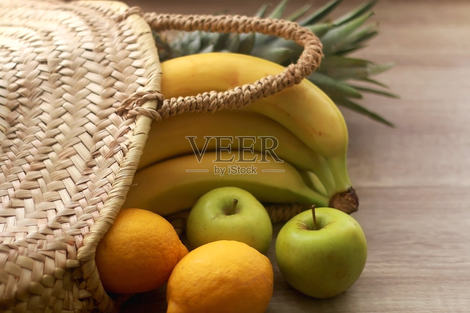 袋水果照片摄影图片