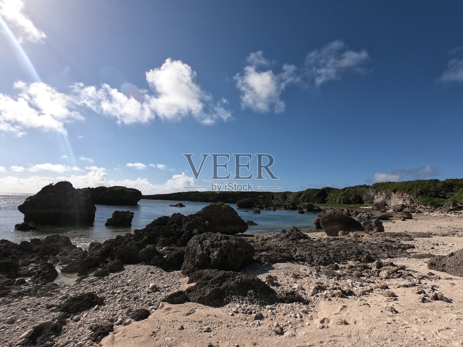 下二岛的海滩照片摄影图片