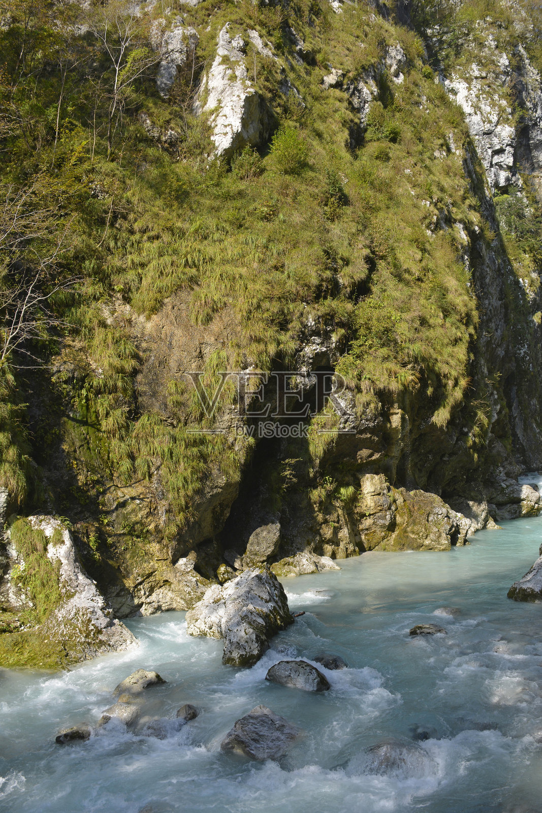 斯洛文尼亚的托尔明峡谷照片摄影图片