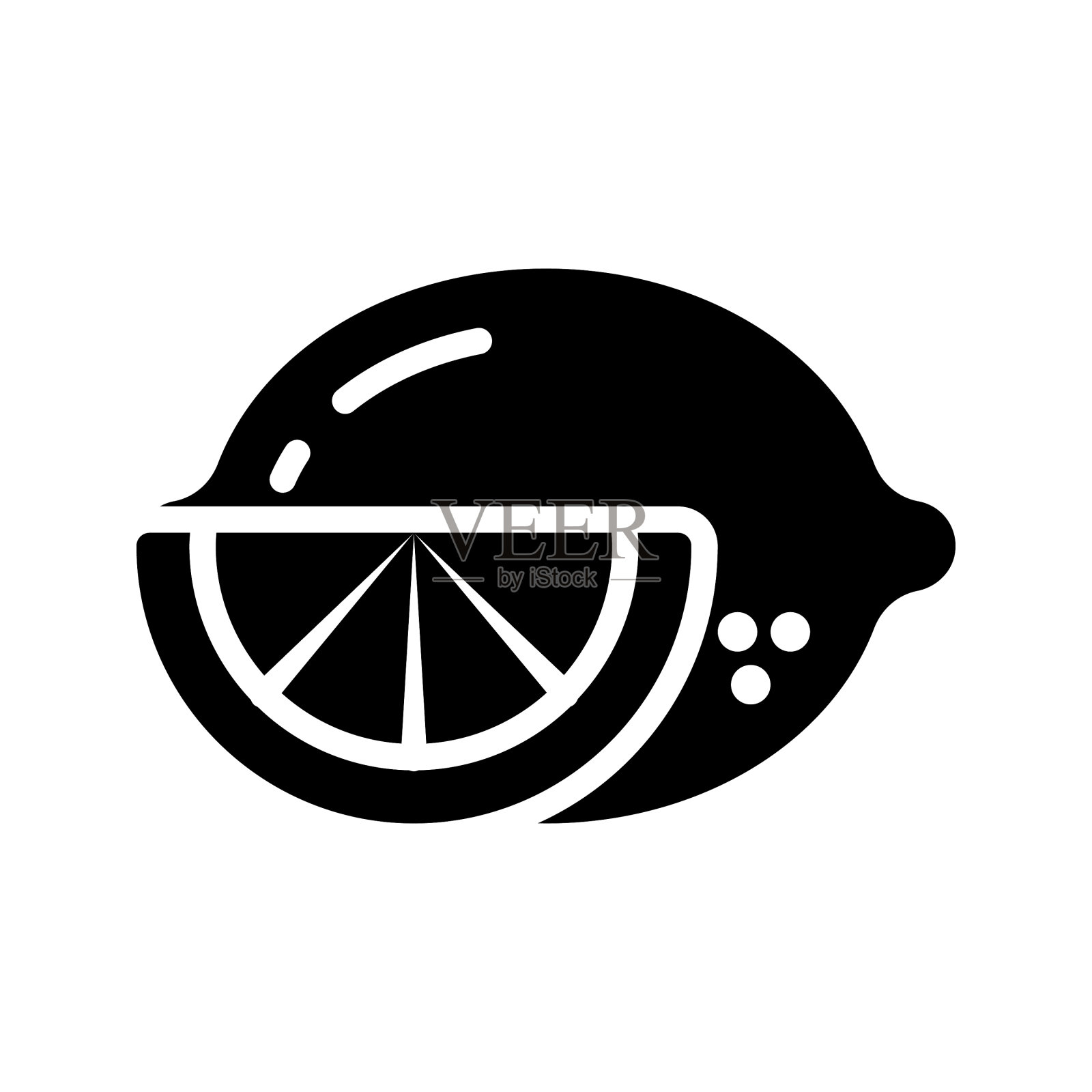 柠檬水果图标的任何目的图形图标素材