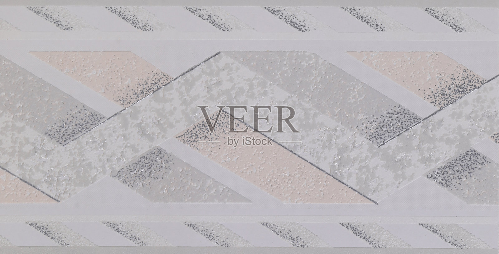 具有抽象几何图案的瓷砖照片摄影图片