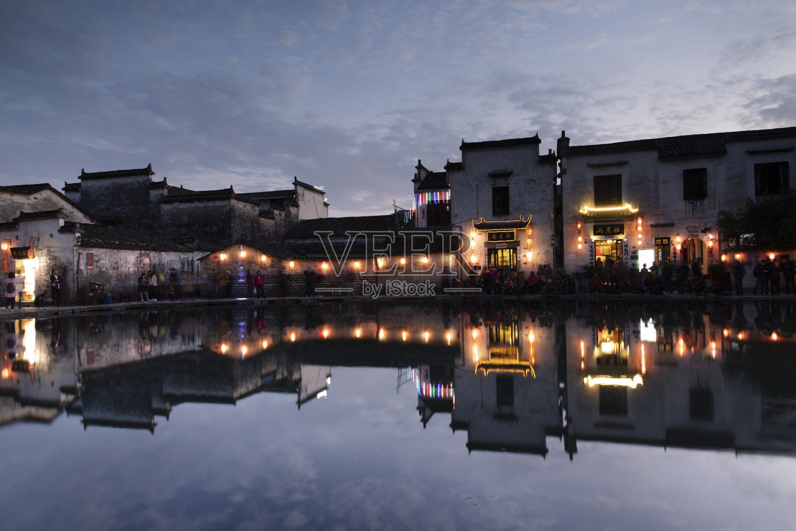 中国安徽村照片摄影图片