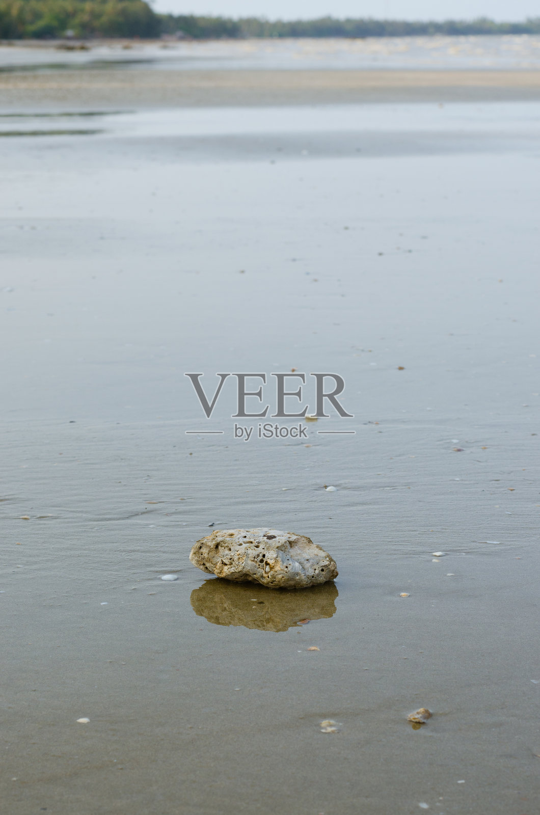 岩石在沙滩上的自然背景。照片摄影图片