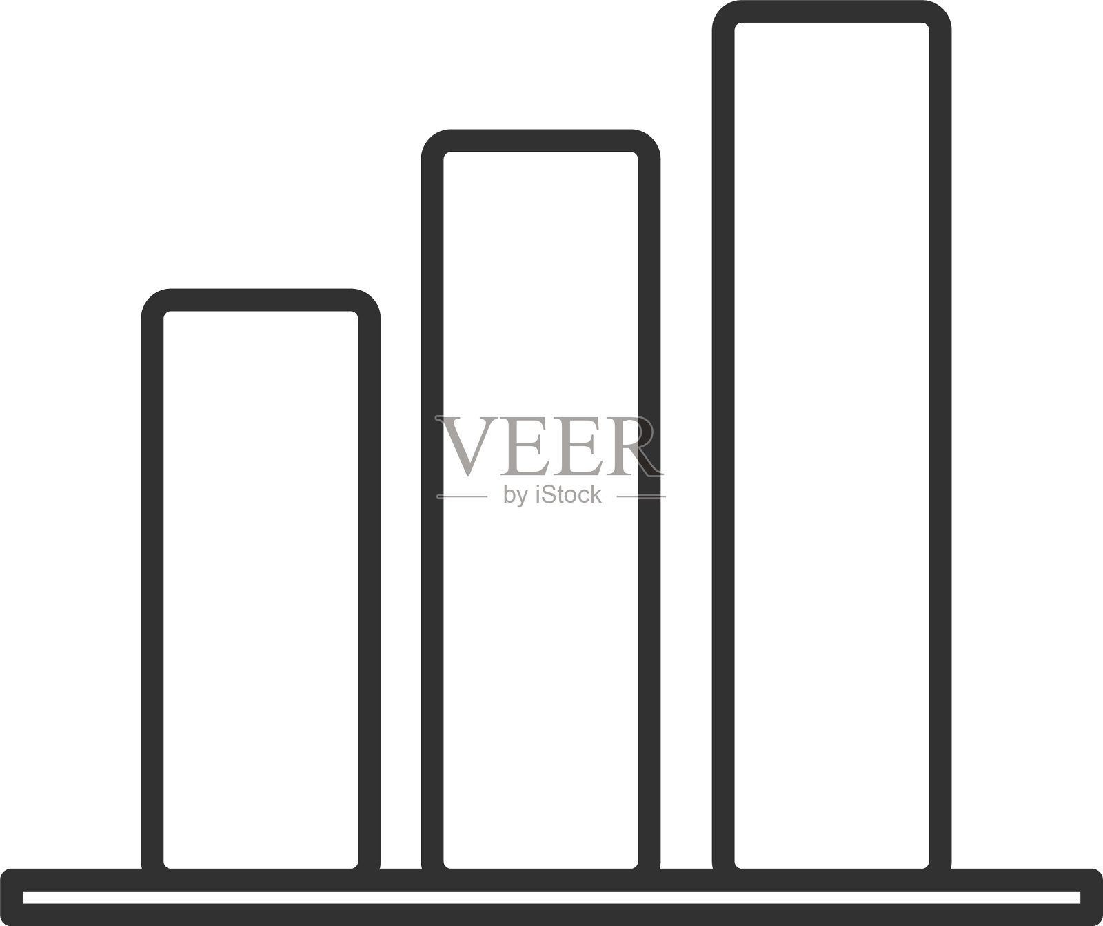 数据分析图表报表增长箭头图标素材