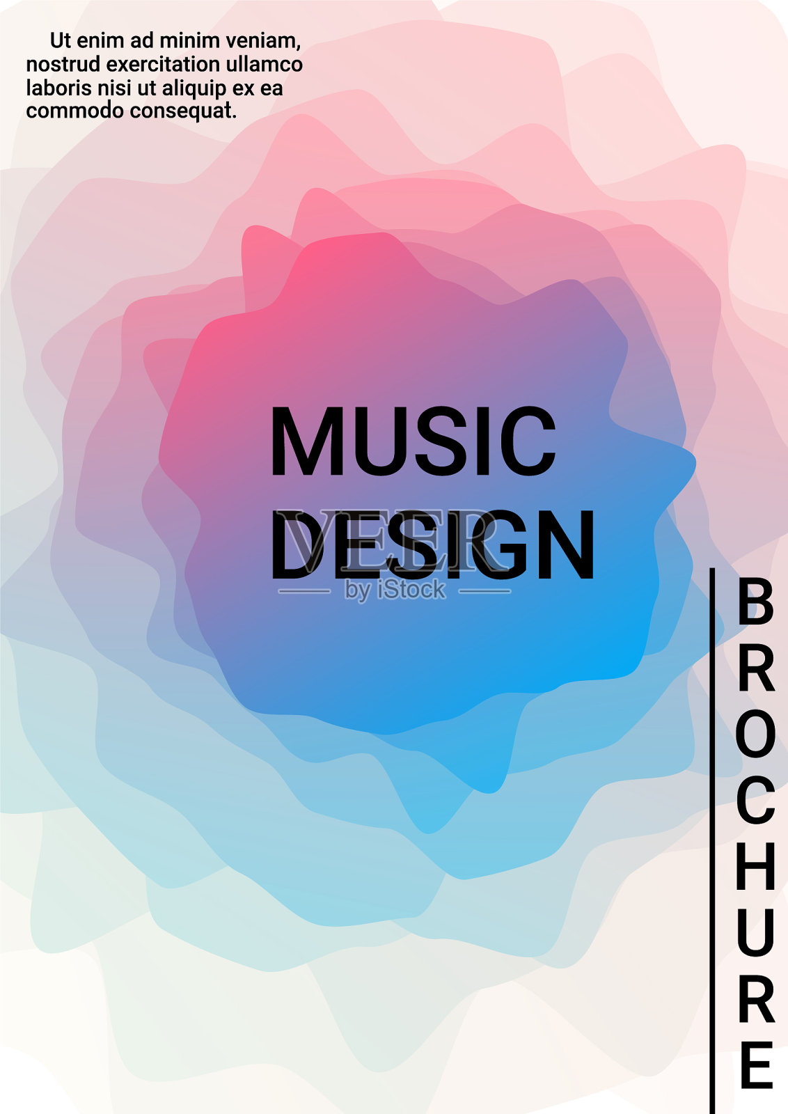 现代音乐封面设计模板素材