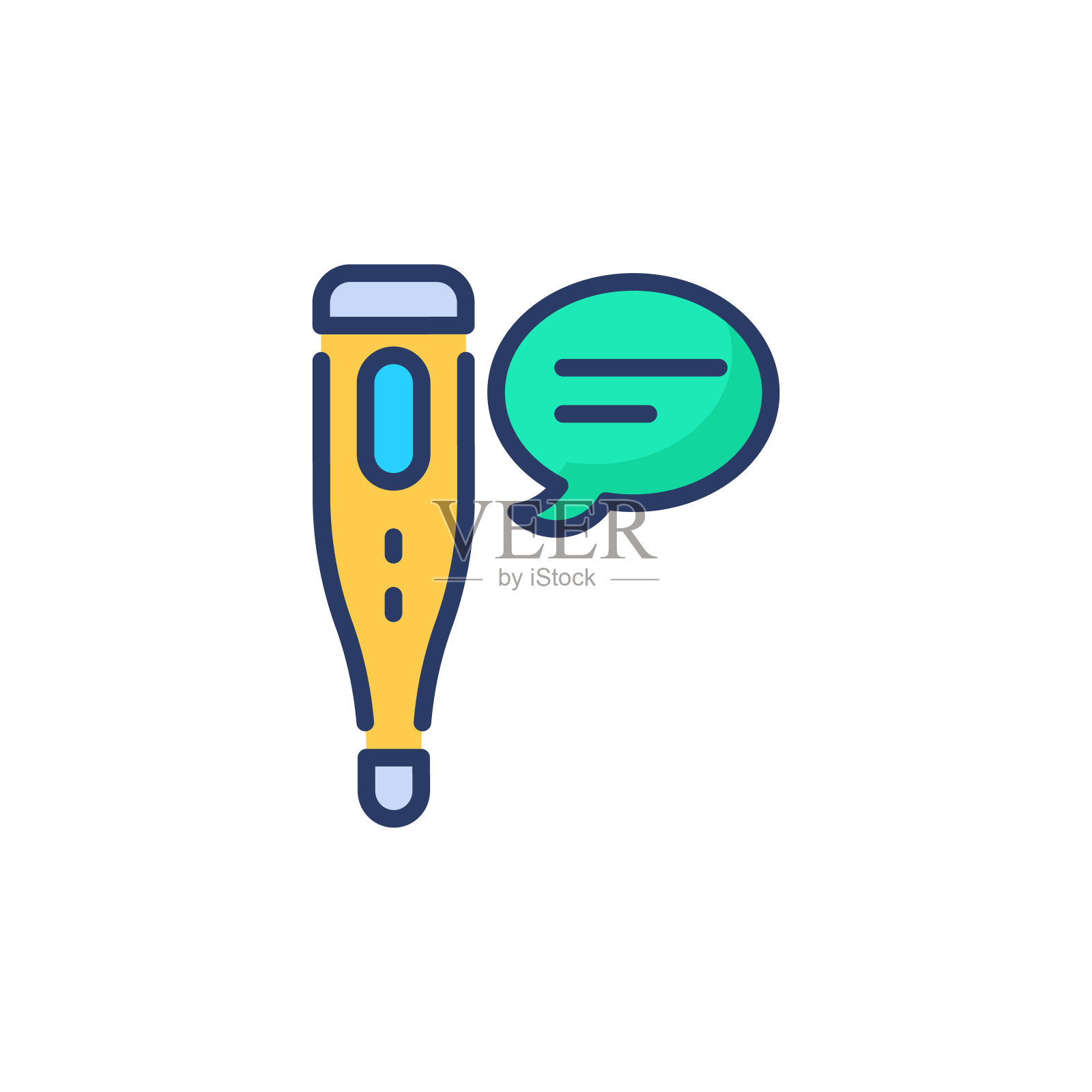 检查插画图片素材