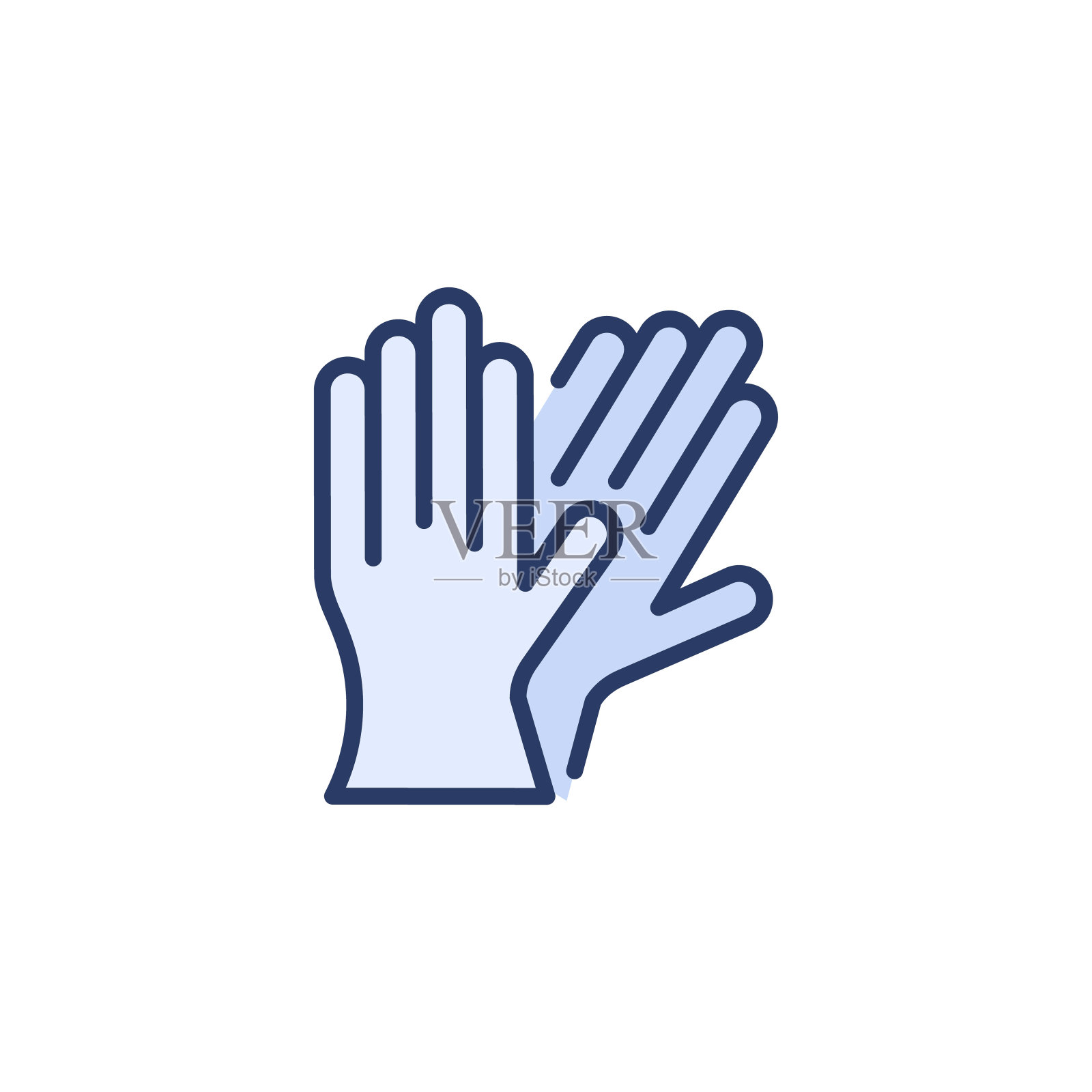 手套设计元素图片