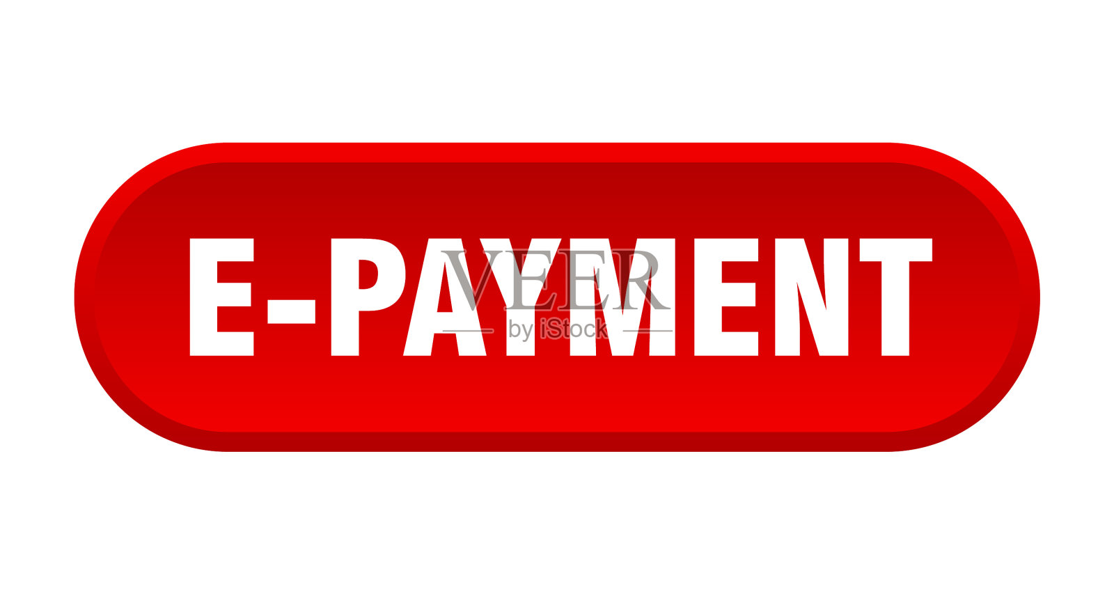 电子支付按钮圆形标志白色背景插画图片素材