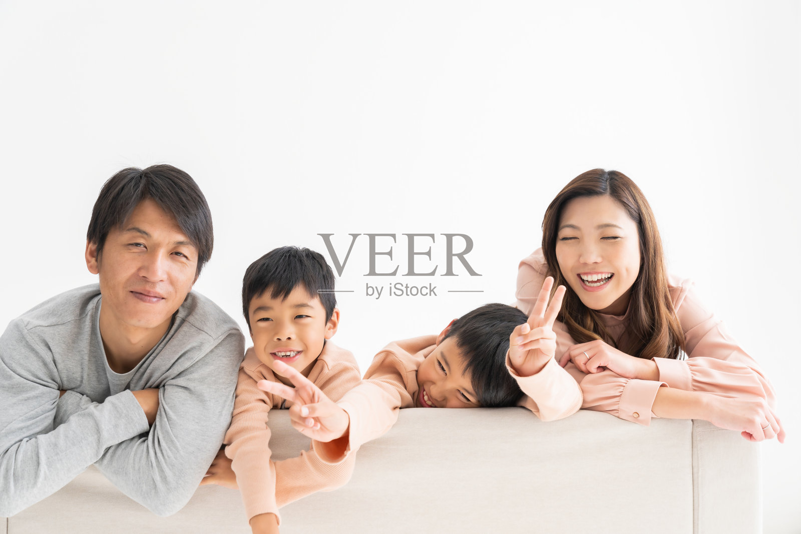 放松的家庭照片摄影图片