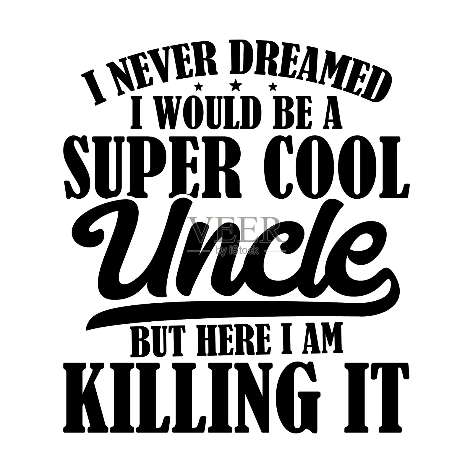 超级酷大叔设计形象插画图片素材