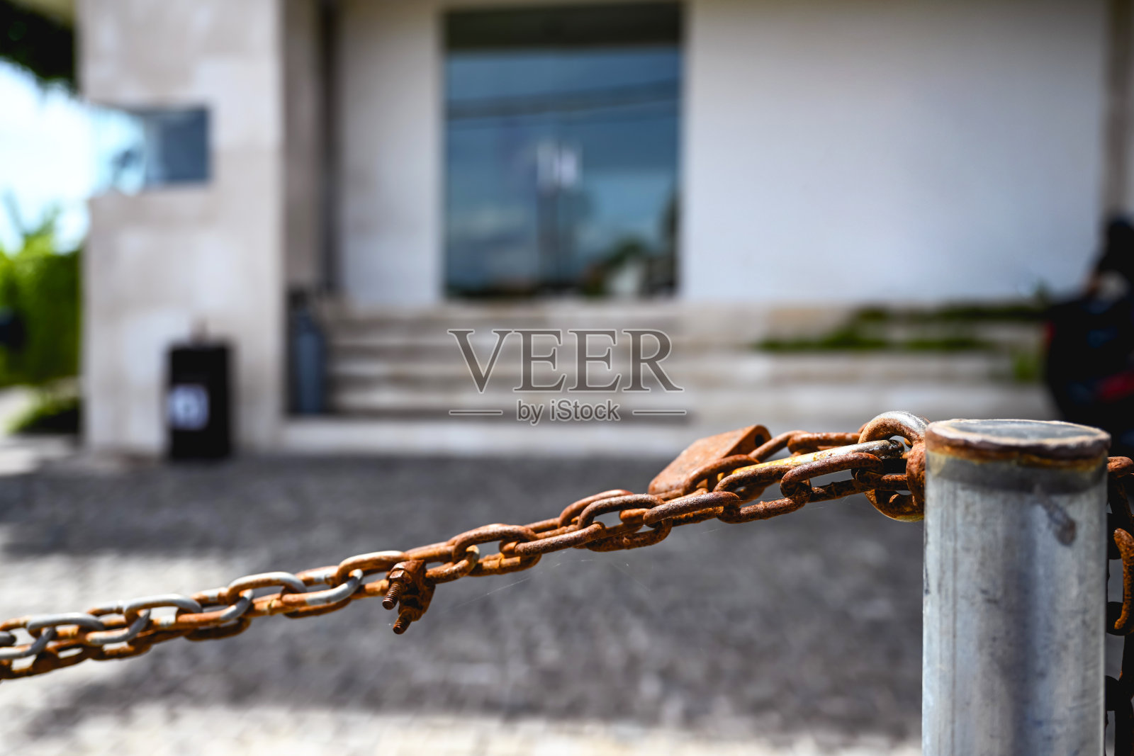 covid-19大流行期间的封锁照片摄影图片