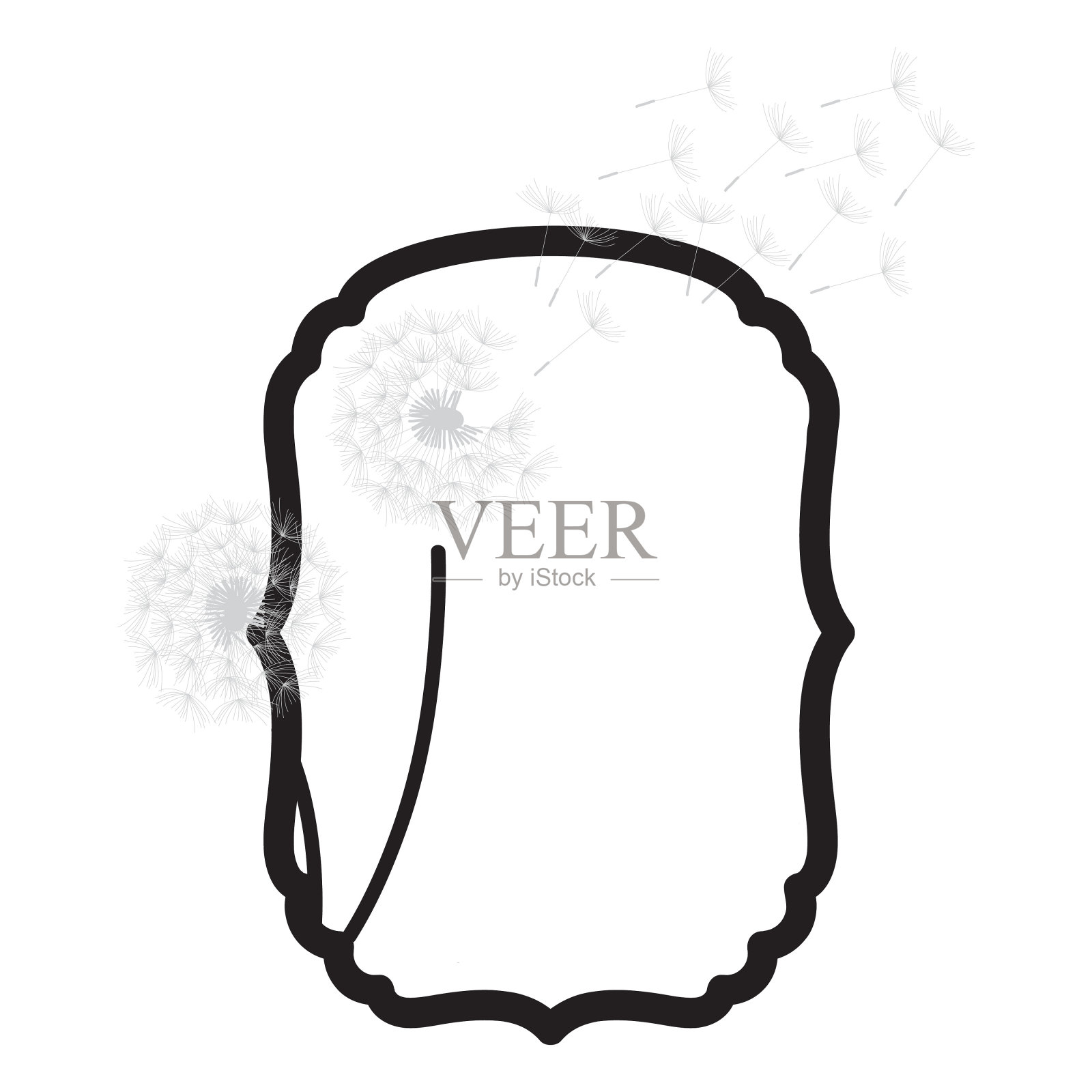 蒲公英的花设计元素图片