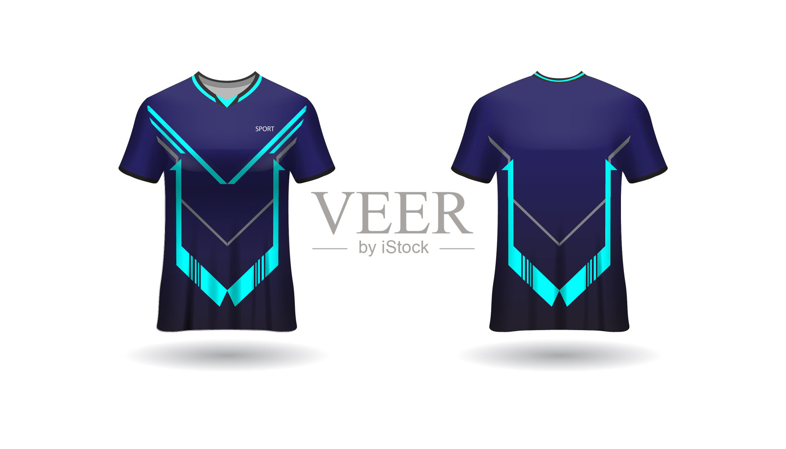 运动设计模板足球球衣插画图片素材