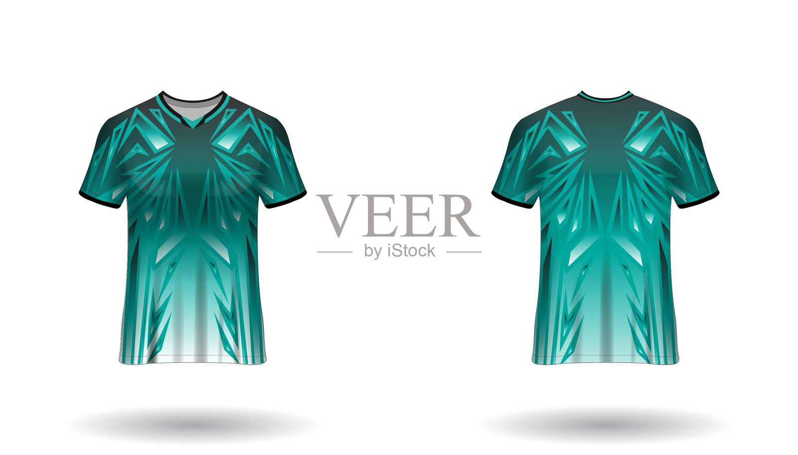 运动设计模板足球球衣插画图片素材