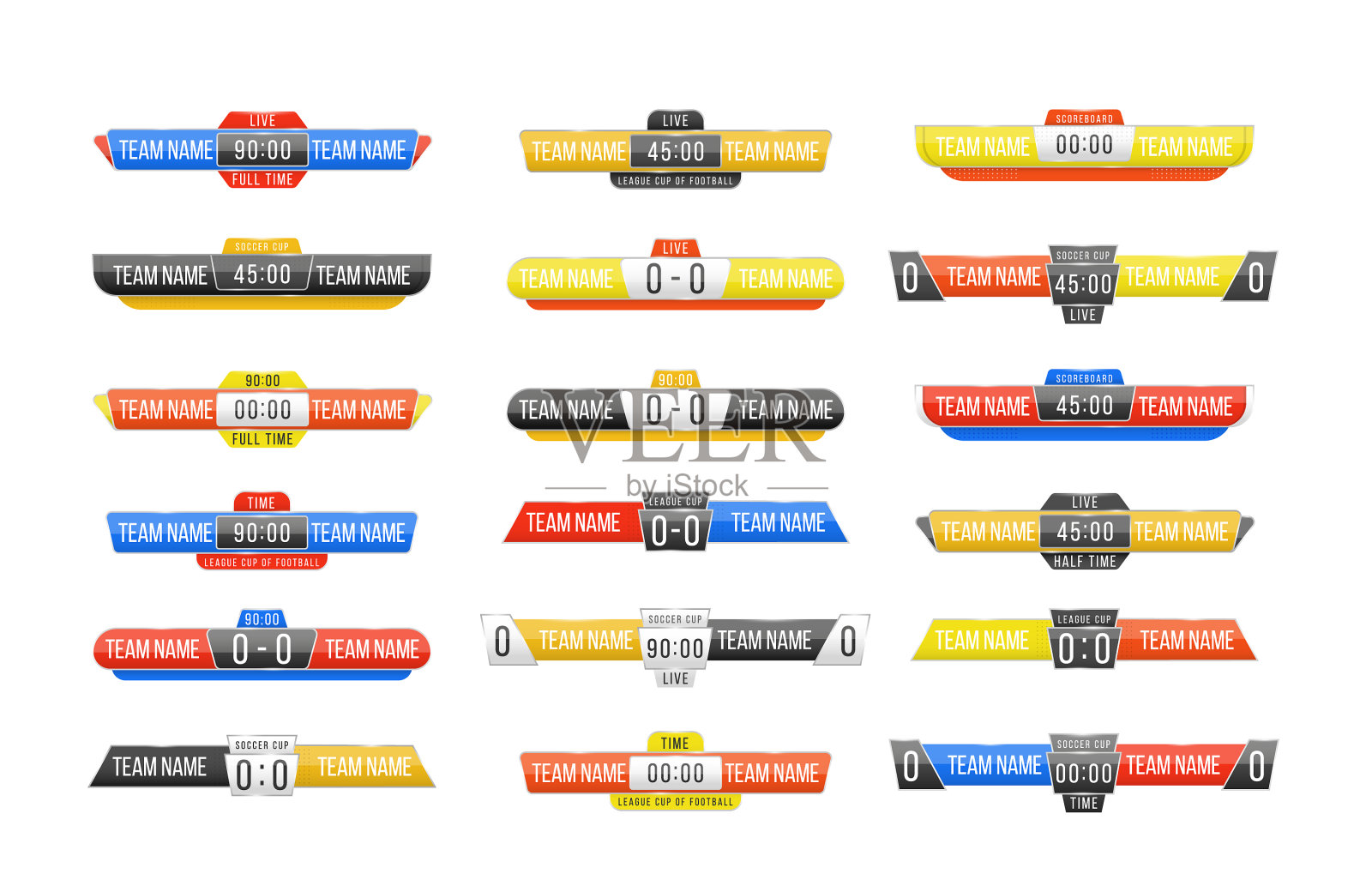 广播分横幅插画图片素材