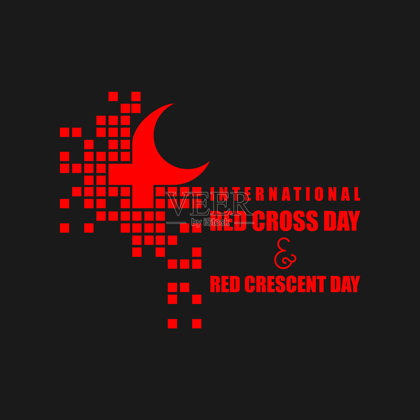 国际红十字日插画图片素材