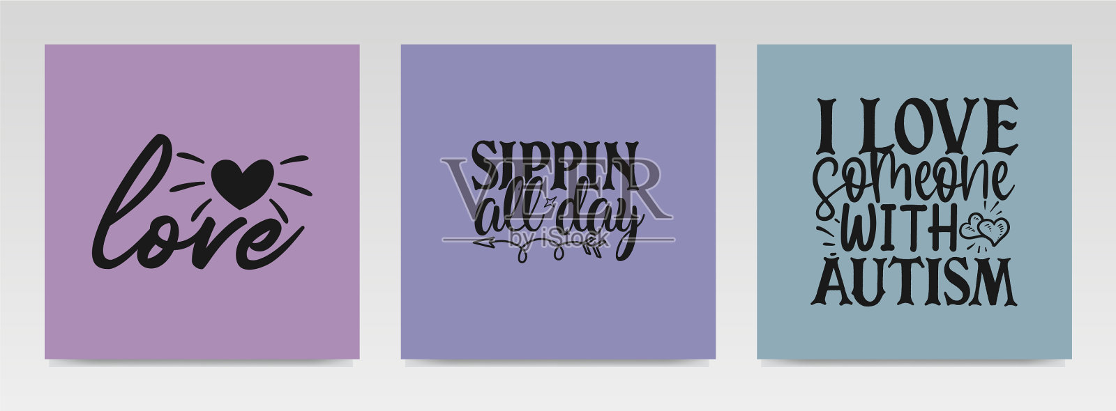 大欢乐时光引号字母排版集插画图片素材