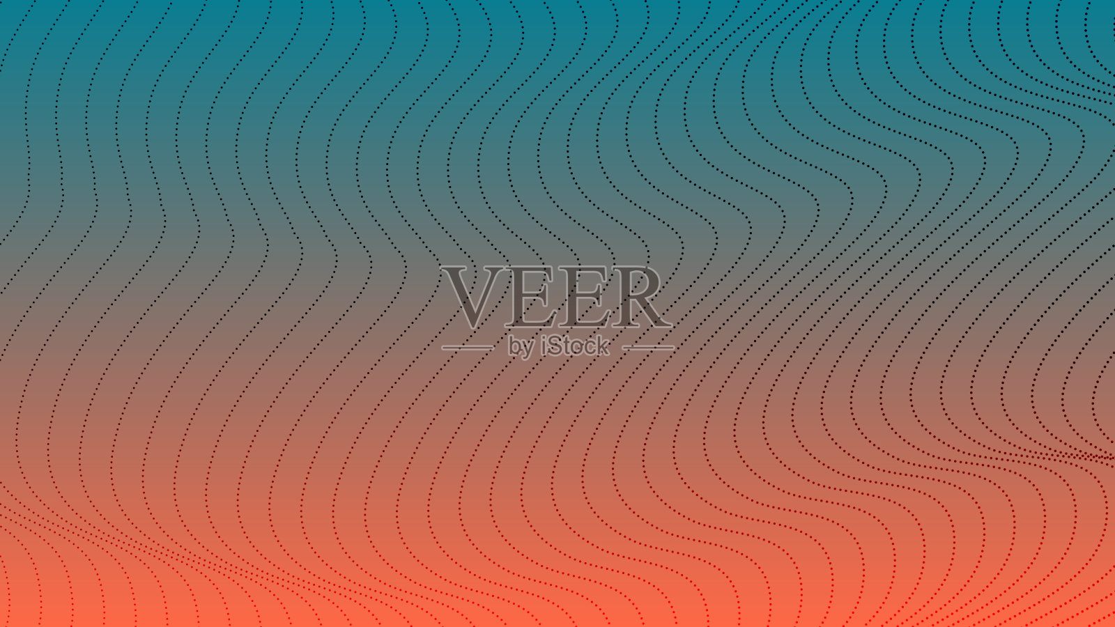 半色调渐变背景与点插画图片素材