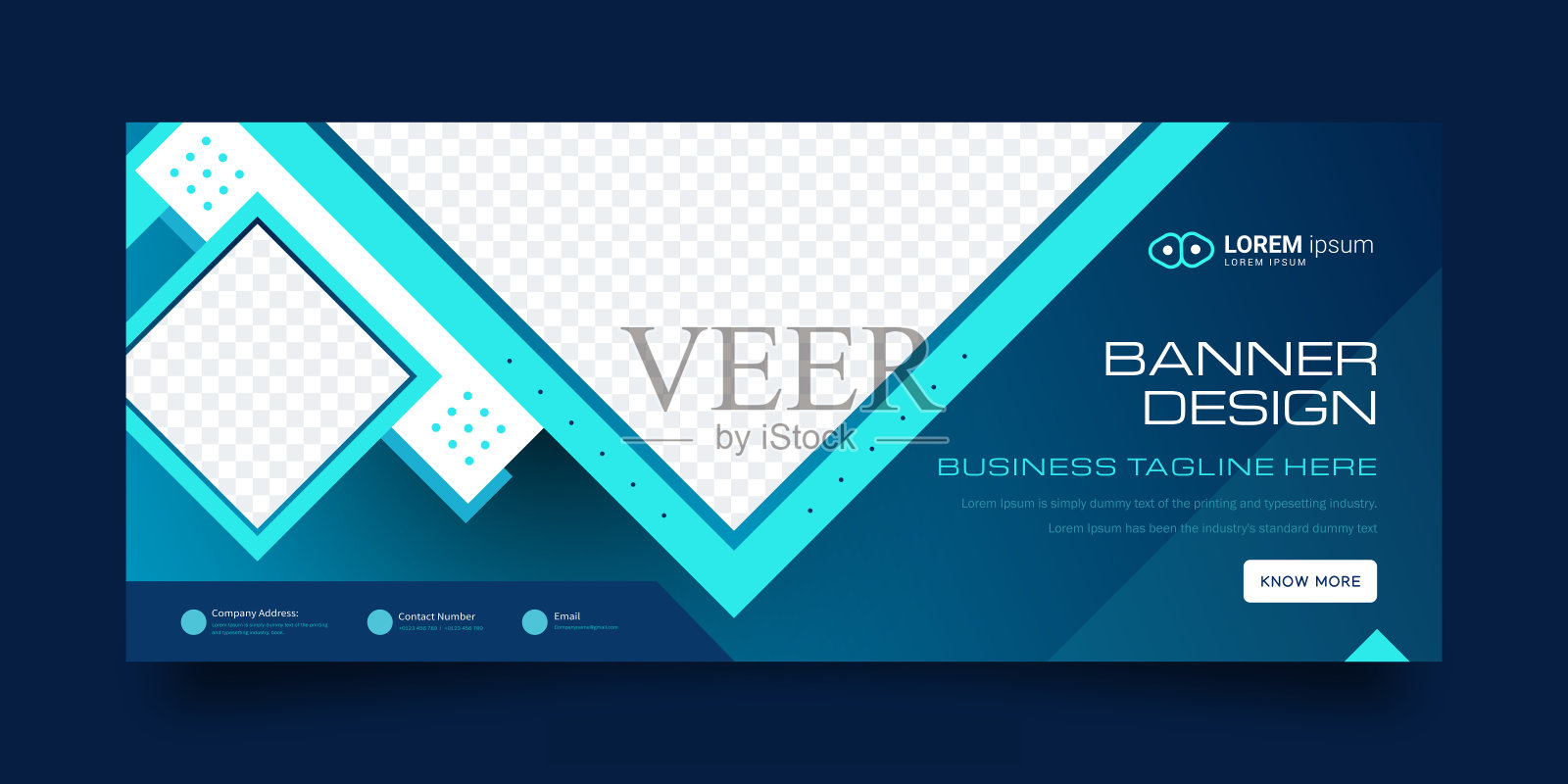 社会媒体帖子模板的医疗保健横幅插画图片素材