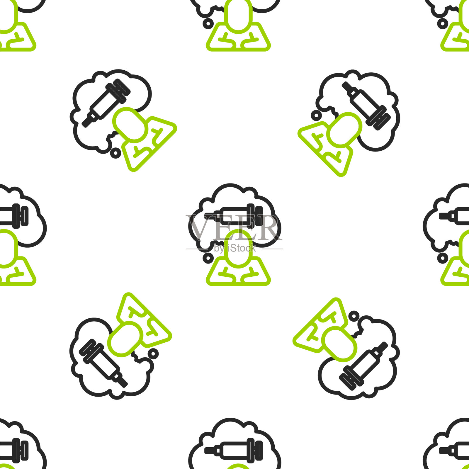 51、线瘾药icon孤立无间插画图片素材