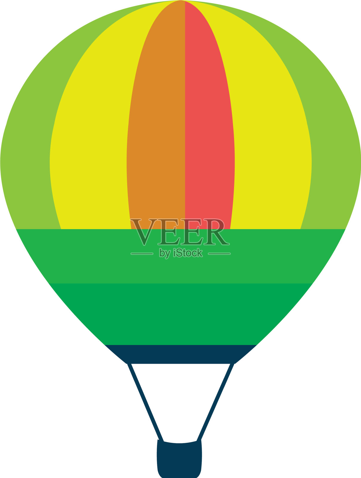 热气球设计设计元素图片