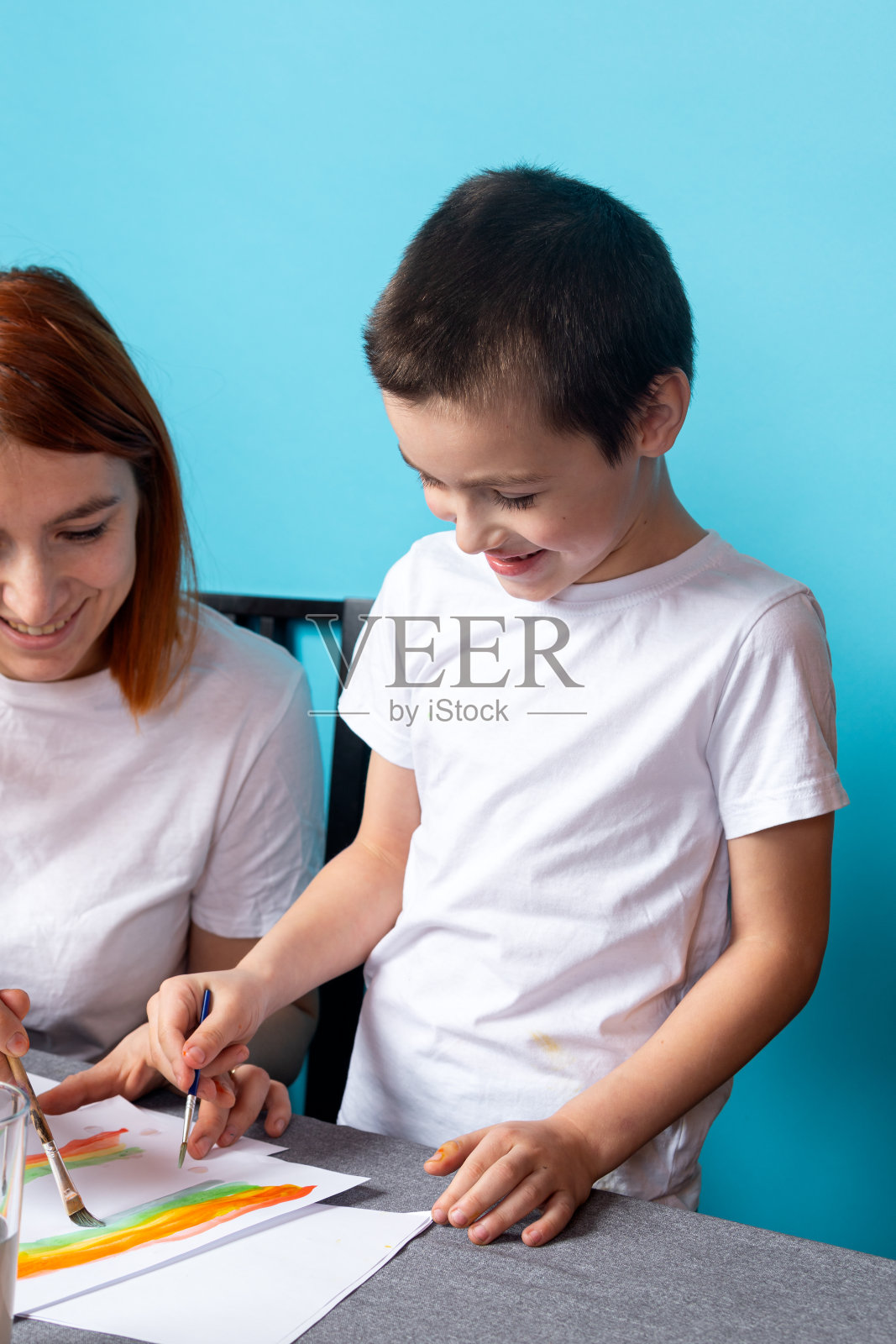 孩子们的创造力照片摄影图片